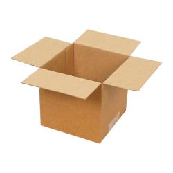 ΧΑΡΤΟΚΙΒΩΤΙΟ ΤΡΙΦΥΛΛΟ 11x11x11 cm ΚΑΦΕ