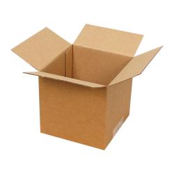 ΧΑΡΤΟΚΙΒΩΤΙΟ ΤΡΙΦΥΛΛΟ 11x11x11 cm ΚΑΦΕ