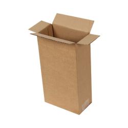 ΧΑΡΤΟΚΙΒΩΤΙΟ ΤΡΙΦΥΛΛΟ 14x8x27 cm ΚΑΦΕ