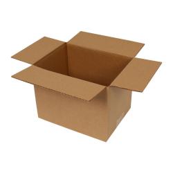 ΧΑΡΤΟΚΙΒΩΤΙΟ ΤΡΙΦΥΛΛΟ 20x15x15 cm ΚΑΦΕ