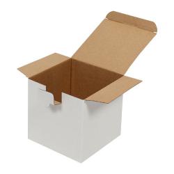 Χαρτοκιβώτιο συσκευασίας 14x14x14 cm ΛΕΥΚΟ