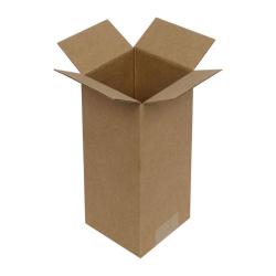 ΧΑΡΤΟΚΙΒΩΤΙΟ ΤΡΙΦΥΛΛΟ 8x8x10 cm ΚΑΦΕ